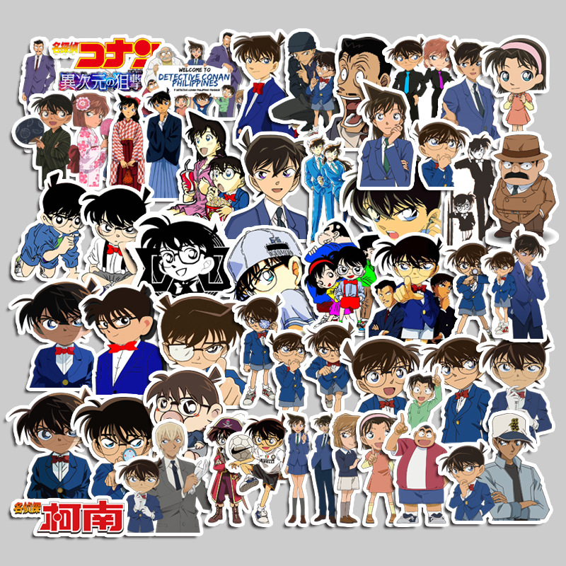 Bandai Detective Conan sticker - đánh giá và giá Artwork Craft