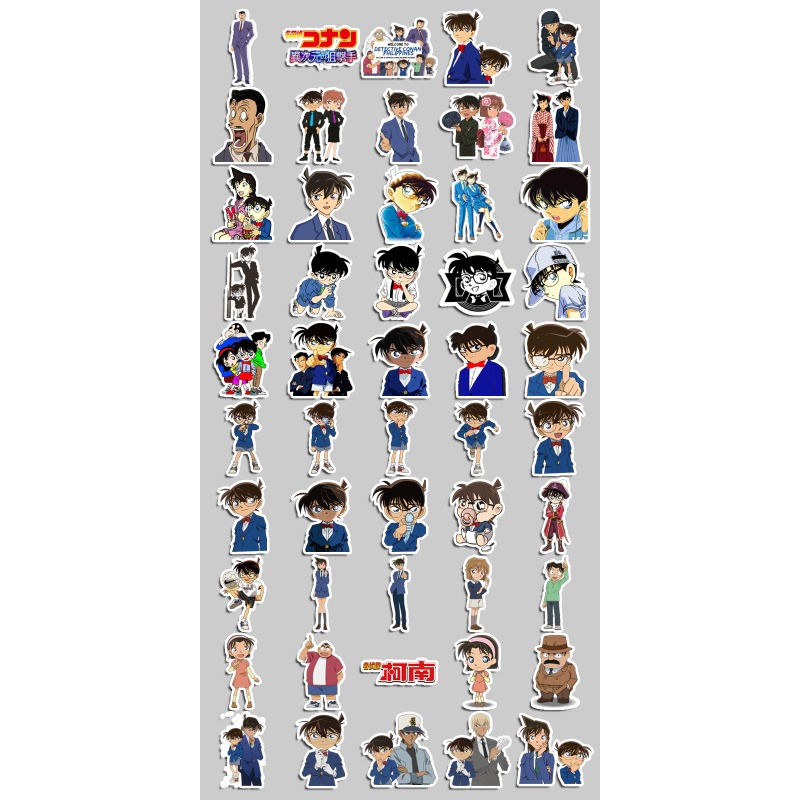 Bandai Detective Conan sticker - đánh giá và giá Artwork Craft