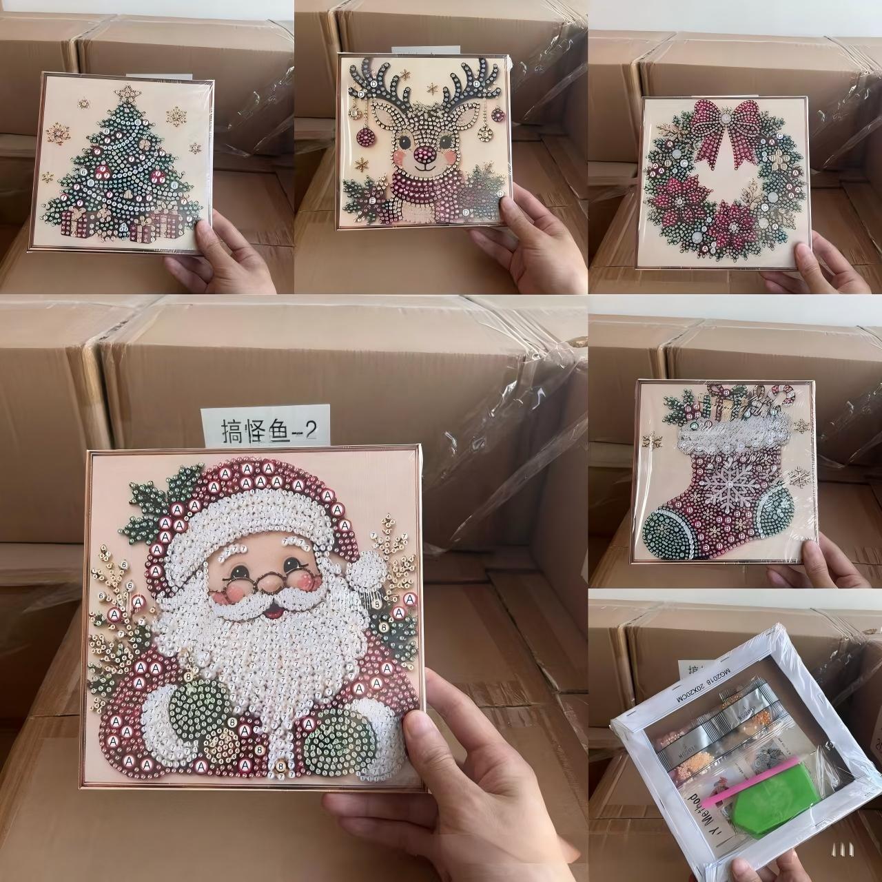 Christmas Pearl Diamond Painti - đánh giá và giá Art Craft For Christmas