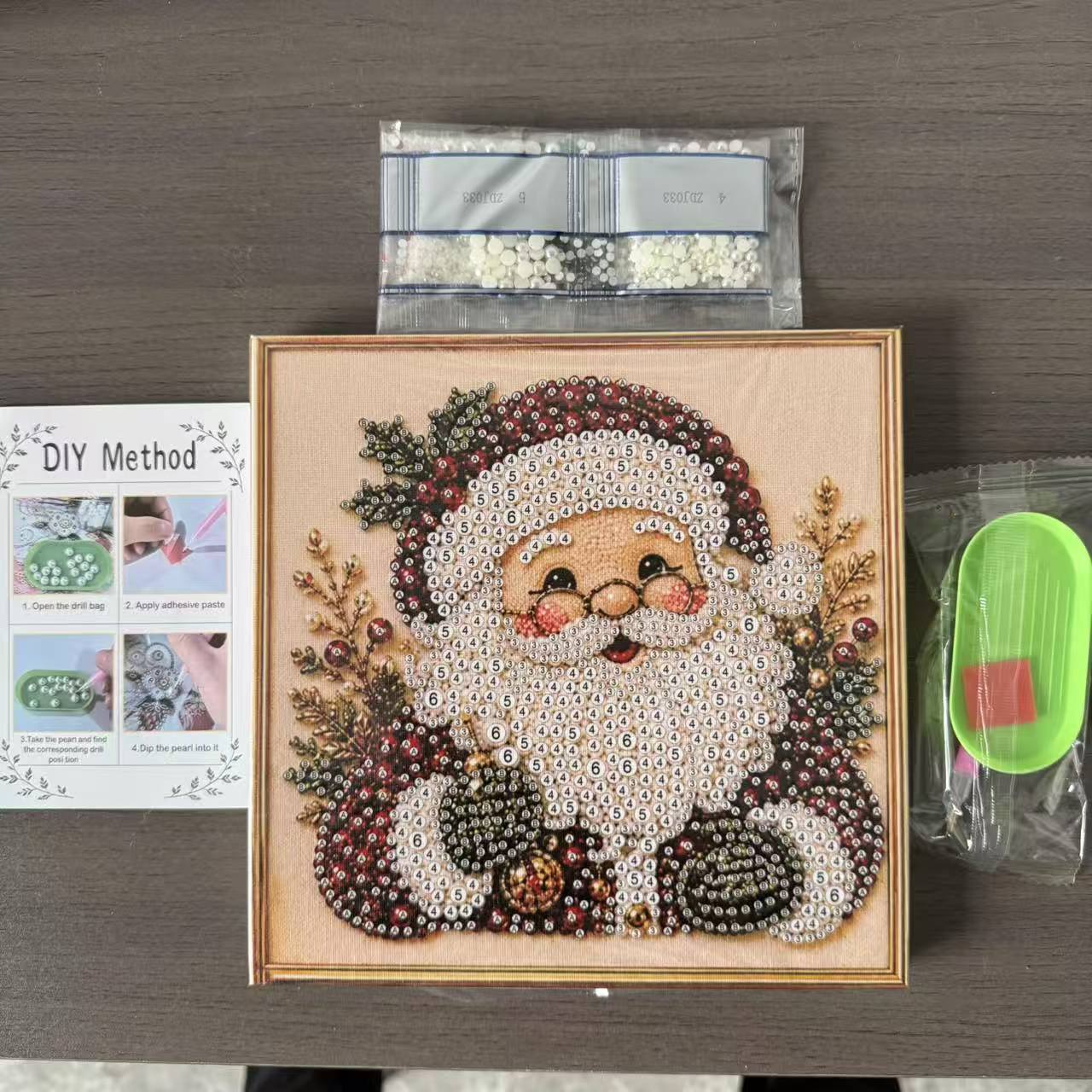 Christmas Pearl Diamond Painti - đánh giá và giá Art Craft For Christmas