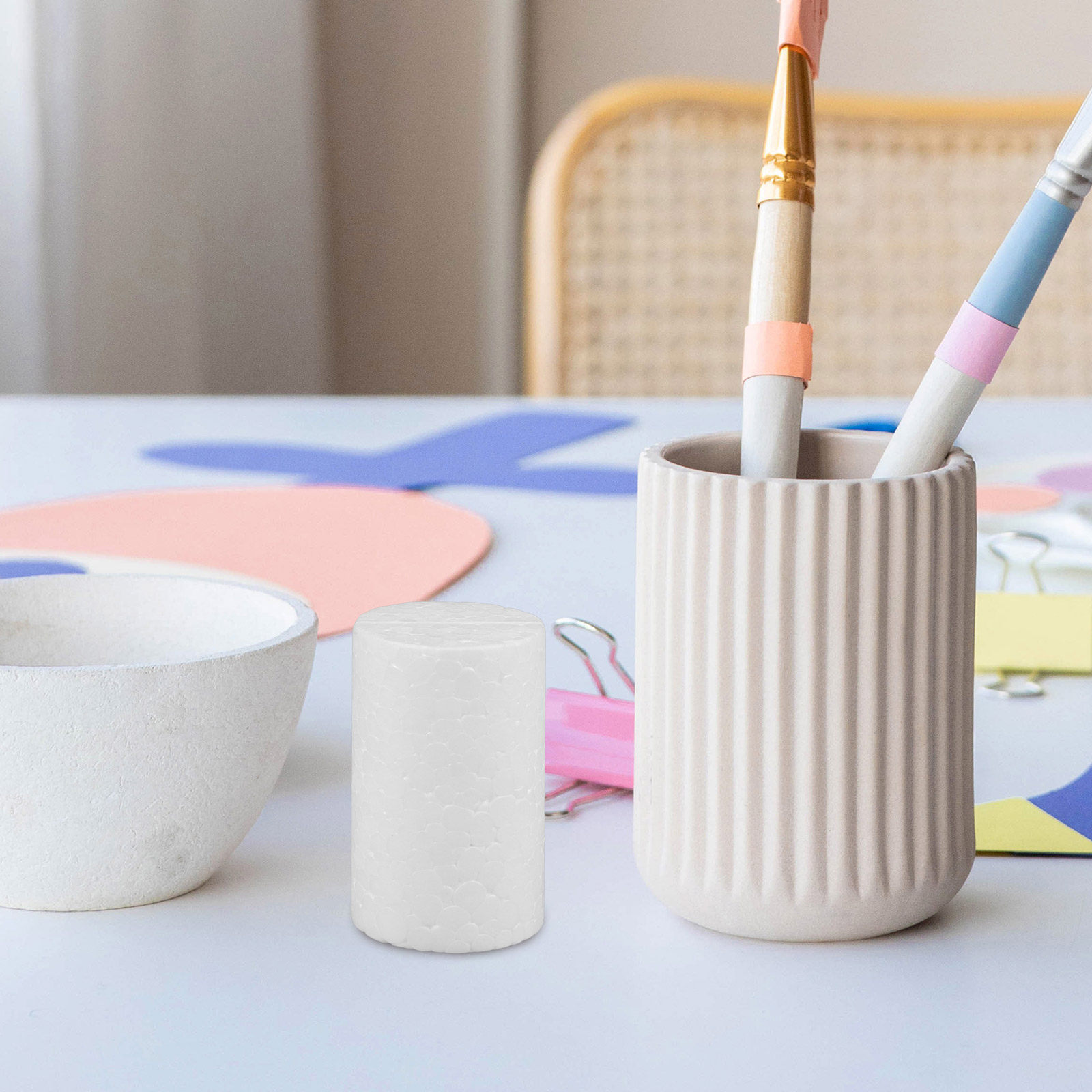 20Pcs White Polystyrene Cylind - đánh giá và giá Art Craft For Christmas
