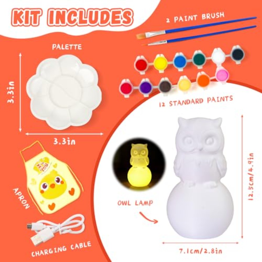 Paint Your Own Lamp Kit, Arts  - đánh giá và giá Art Craft Painting