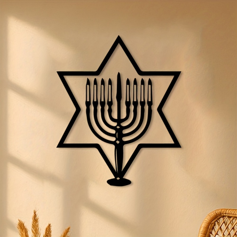 CIFBUY Metal Wall Art Menorah  - đánh giá và giá Art & Craft Voucher Code