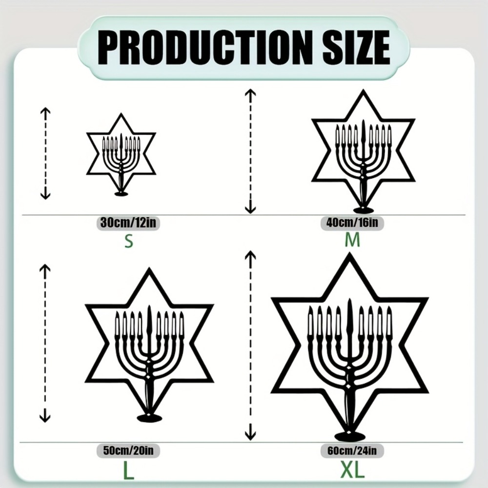 CIFBUY Metal Wall Art Menorah  - đánh giá và giá Art & Craft Voucher Code