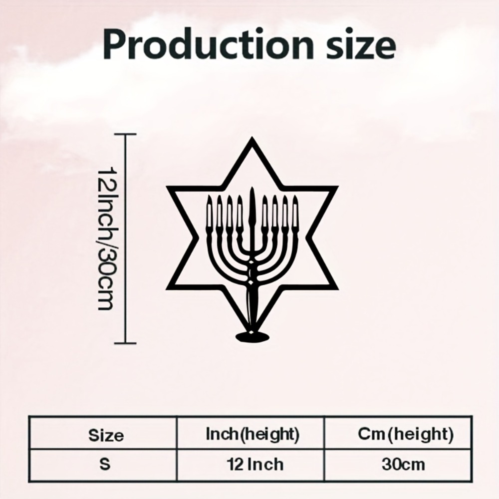 CIFBUY Metal Wall Art Menorah  - đánh giá và giá Art & Craft Voucher Code