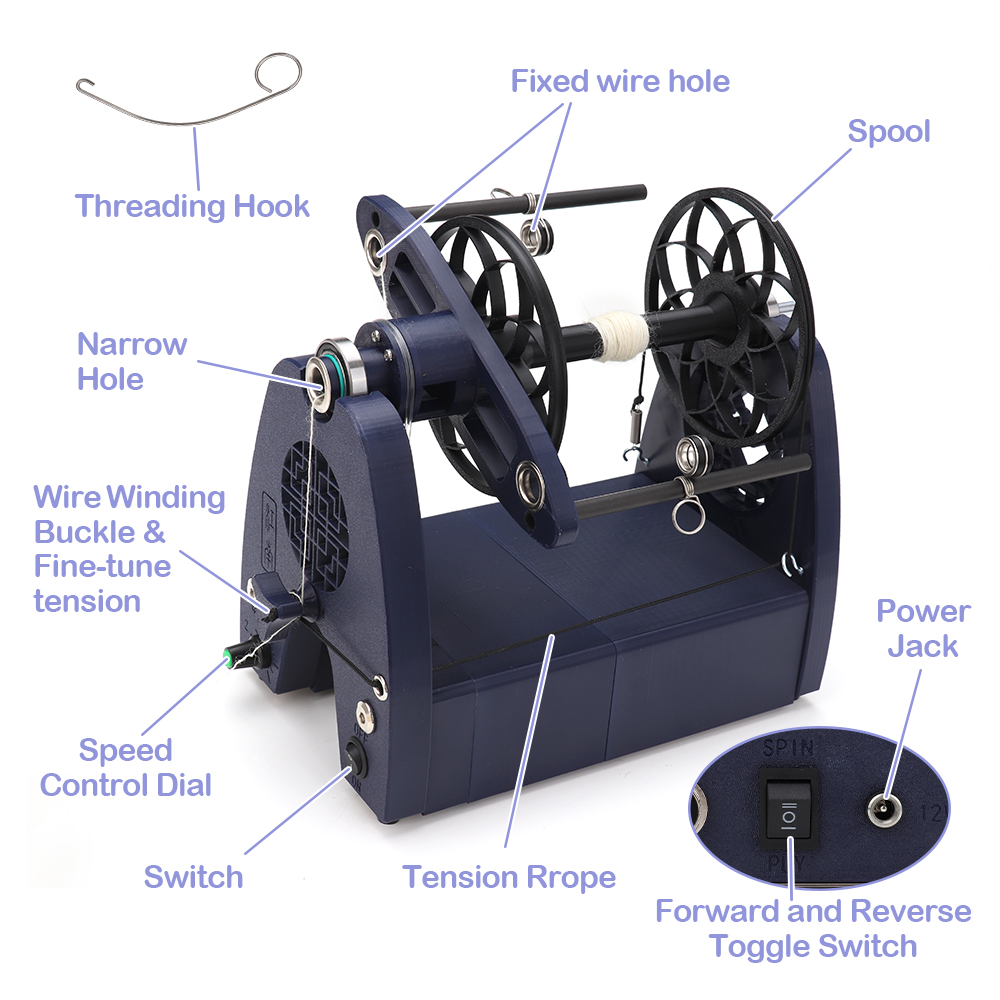 Professional Electric Spinning - đánh giá và giá Art Craft Yarn