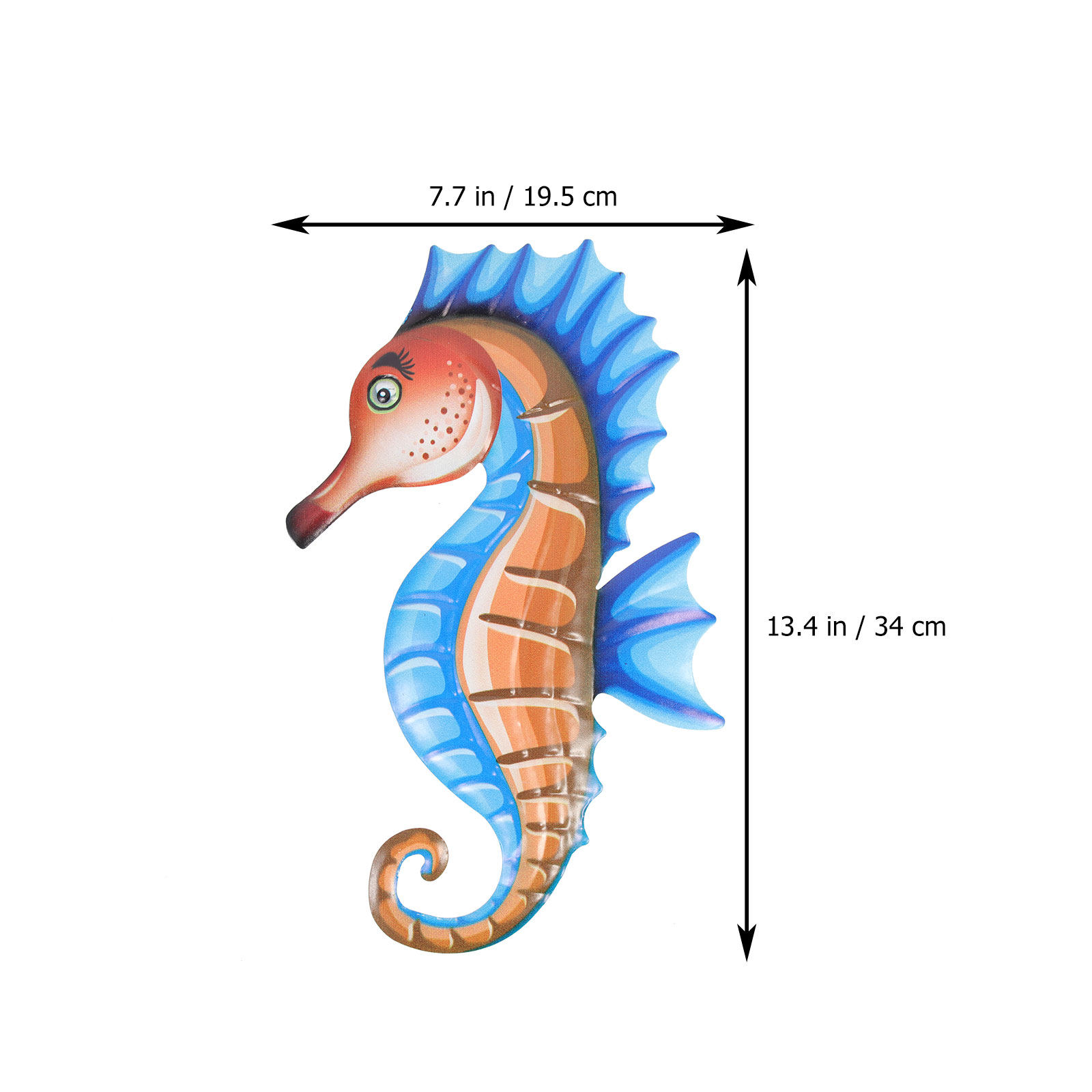 Metal Sea Horse Wall Hanging D - đánh giá và giá Art Craft Horse