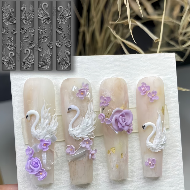 Elegant Swan Rose Bow 3D Flowe - đánh giá và giá Art Craft Rose
