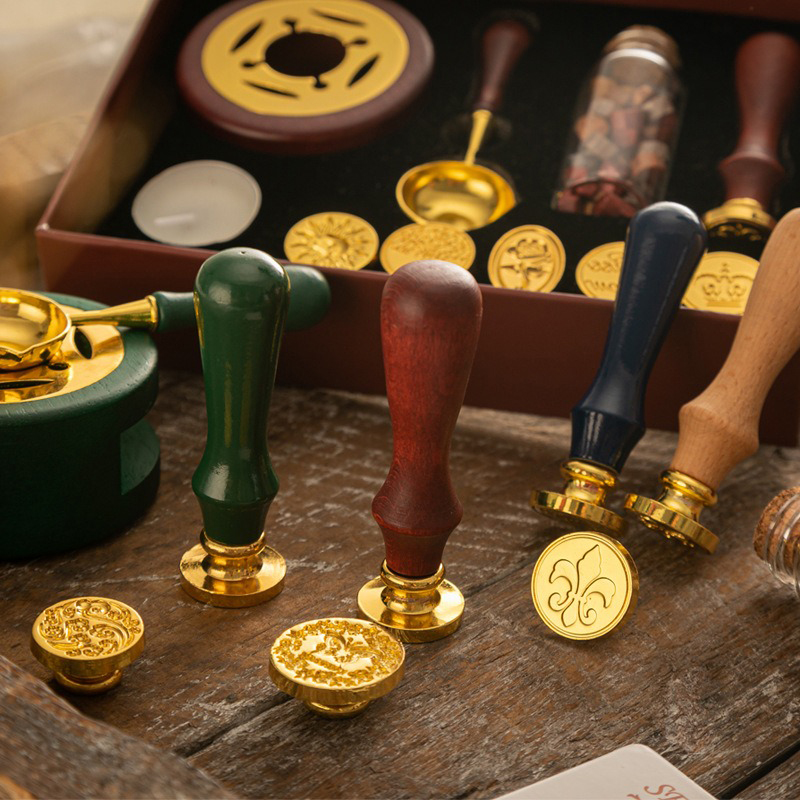 Wax Seal Stamp Set Sealing Wax - đánh giá và giá Batik Wax Kit