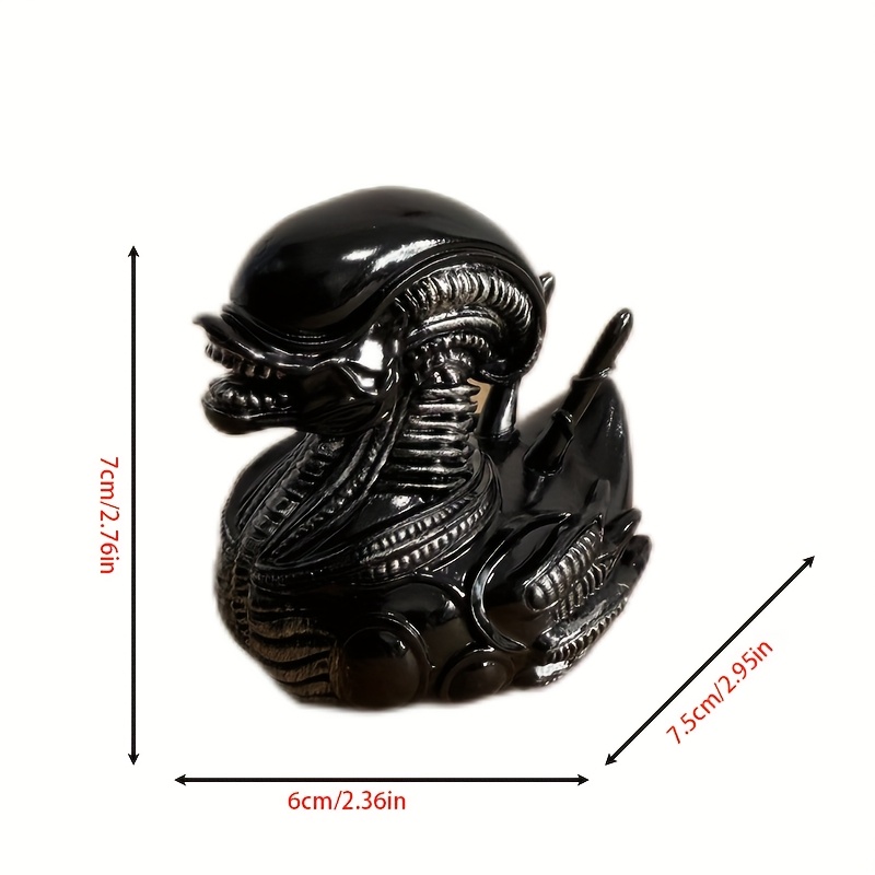 Alien Duck Resin Statue，Evil A - đánh giá và giá Art Craft Duck