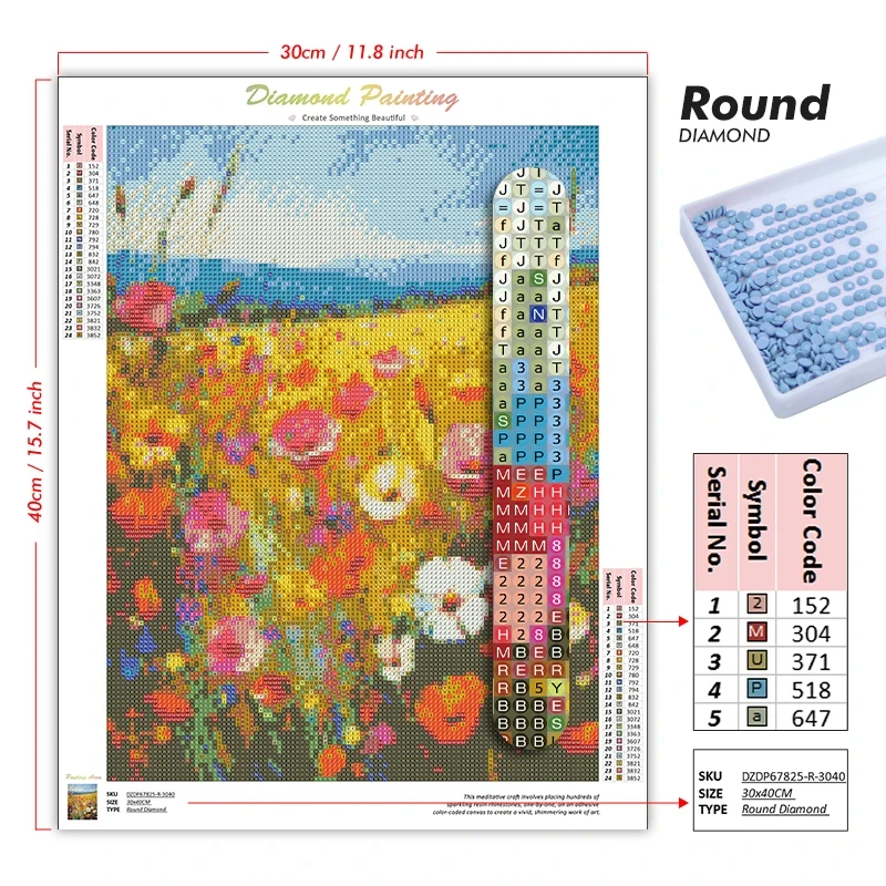 5D DIY Diamond Painting Kit Ba - đánh giá và giá Art Craft Bakery