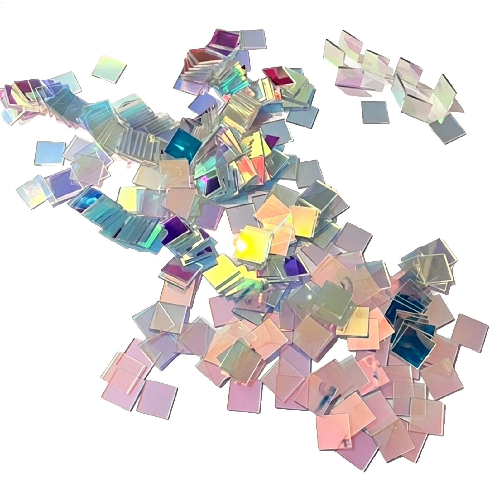 50/100Pcs Mini Rainbow Hologra - đánh giá và giá Artwork Craft