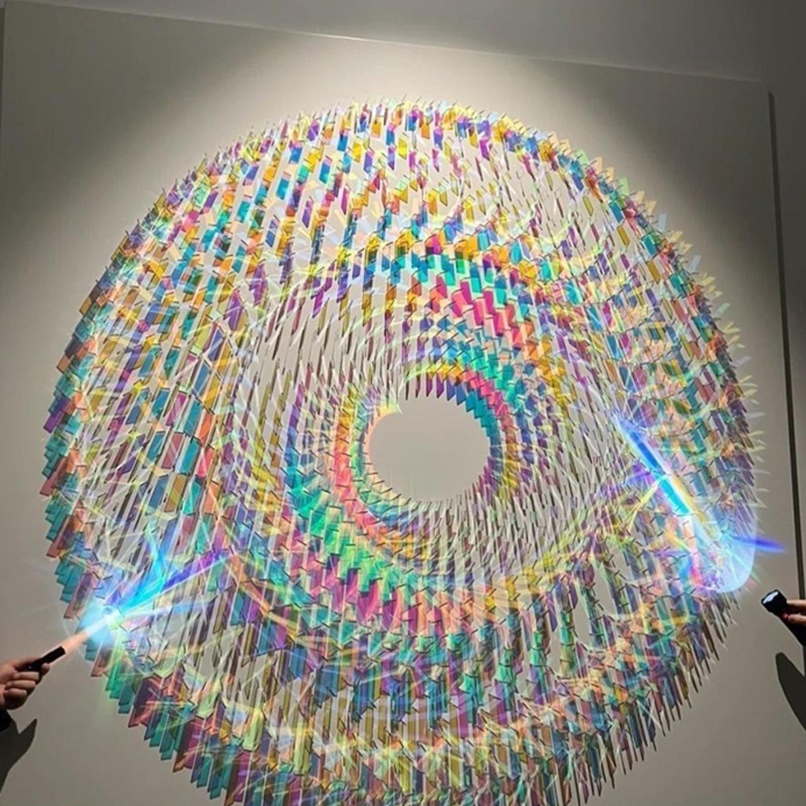 50/100Pcs Mini Rainbow Hologra - đánh giá và giá Artwork Craft
