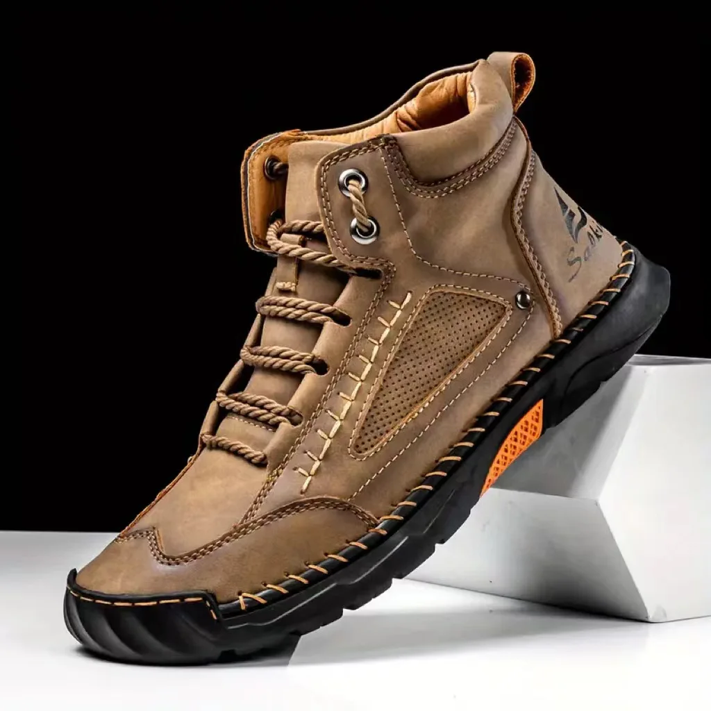 Men's Hand-stitched Boots Plus - đánh giá và giá Artwork Craft