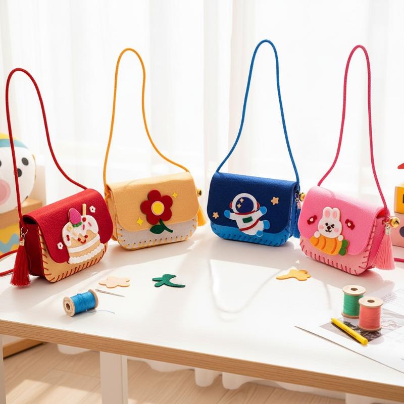 Felt Bag Making Kit for Childr - đánh giá và giá Art Craft For Kindergarten