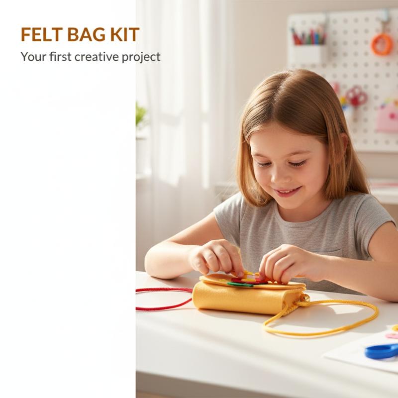 Felt Bag Making Kit for Childr - đánh giá và giá Art Craft For Kindergarten