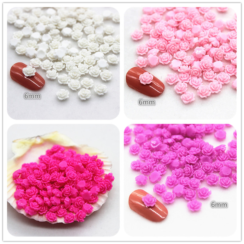 Bộ 100 6 Mm Nhựa Hoa Hồng Mini - đánh giá và giá Art Craft Rose