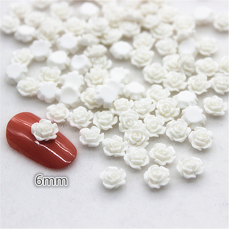 Bộ 100 6 Mm Nhựa Hoa Hồng Mini - đánh giá và giá Art Craft Rose