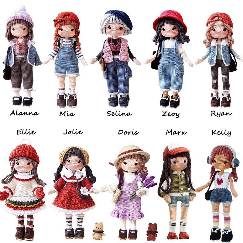 Crochet Girls Amigurumi Croche - đánh giá và giá Art Craft Yarn