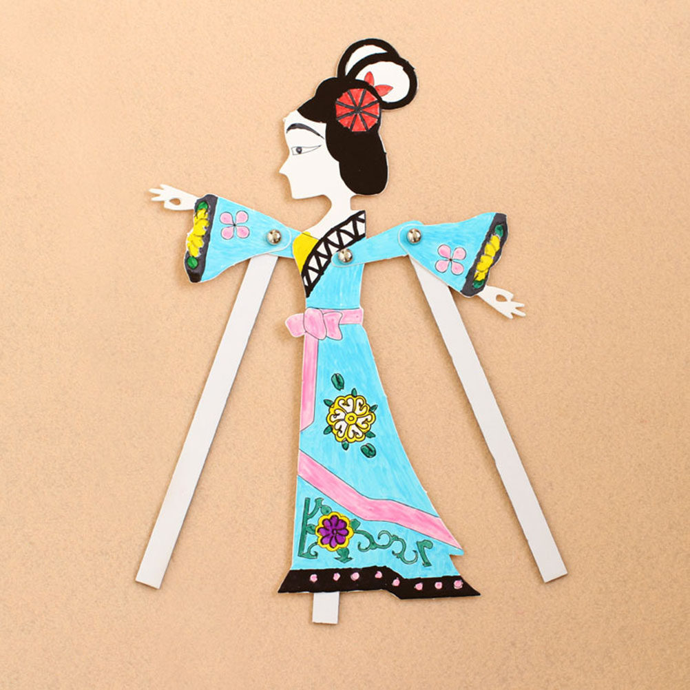4Pcs Chinese Shadow Puppetry D - đánh giá và giá Art Craft For Kindergarten
