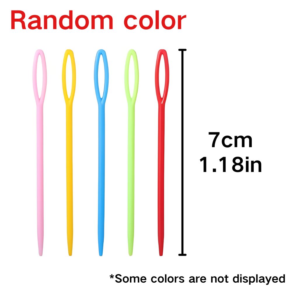50/150pcs 7cm Random Blunt Tip - đánh giá và giá Art Craft Yarn