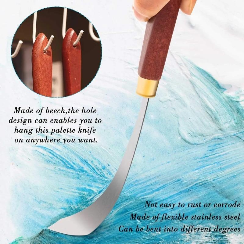 2pcs Painting Knife Set Painti - đánh giá và giá Painting Knife Palette
