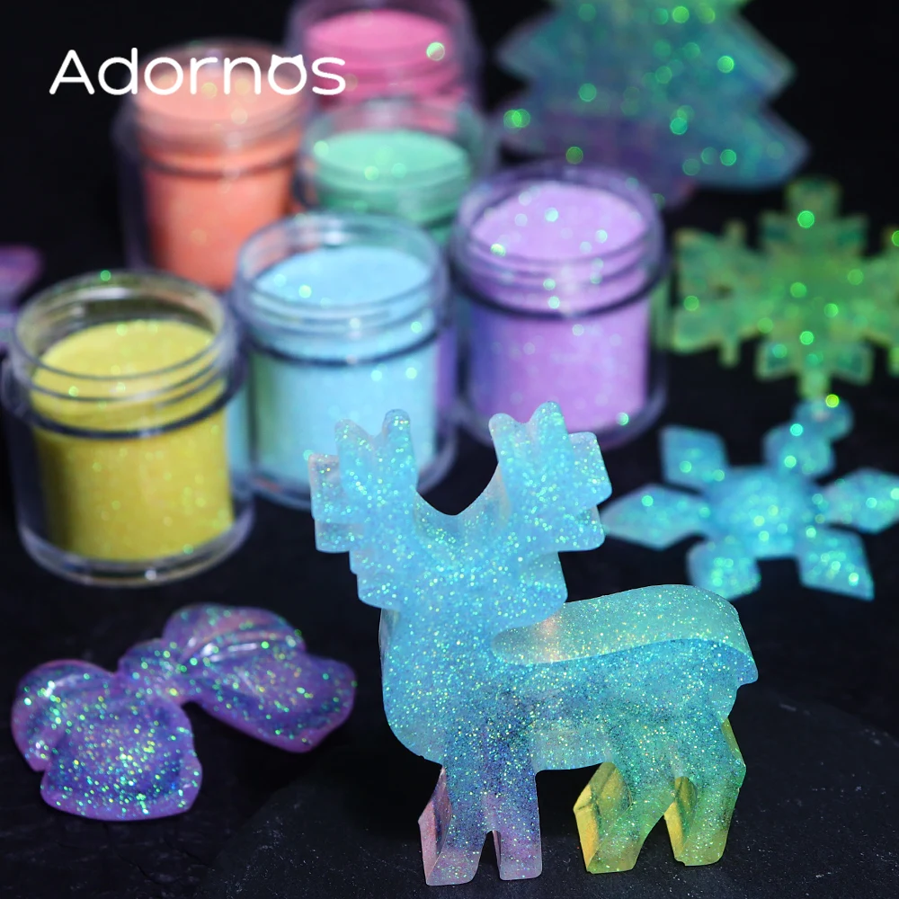 Iridescent Glitter Sugar Powde - đánh giá và giá Resin Pigment Powder