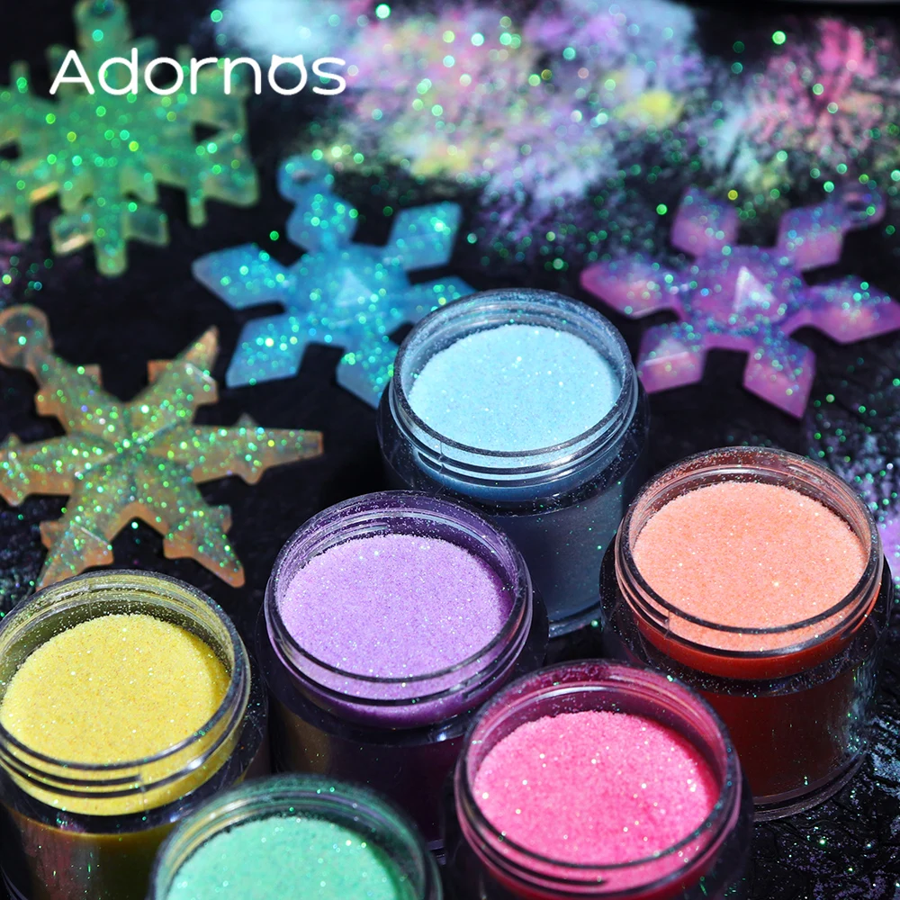 Iridescent Glitter Sugar Powde - đánh giá và giá Resin Pigment Powder