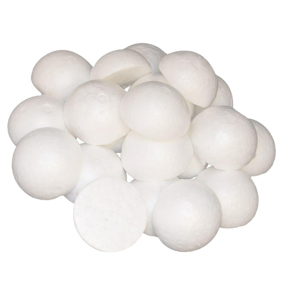 Round White Styrofoam Foam Bal - đánh giá và giá Art Craft Holiday