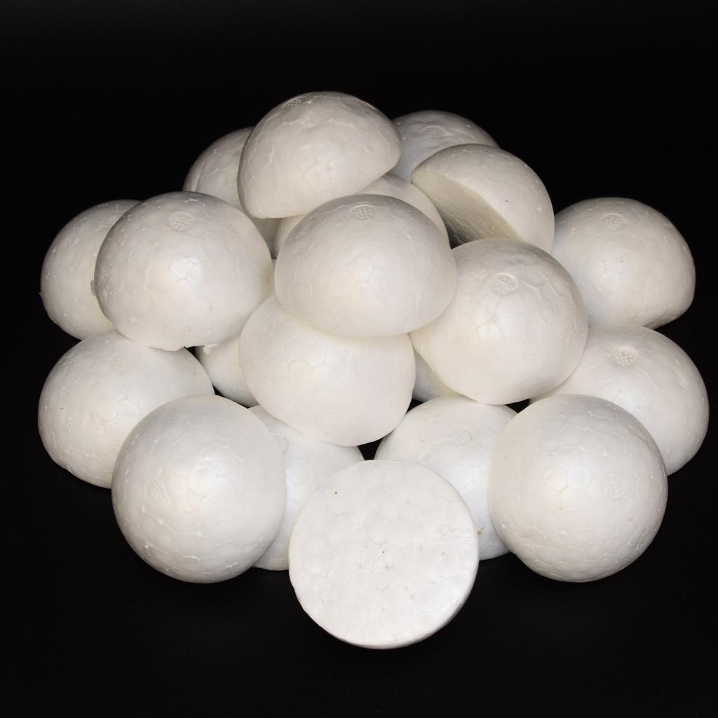 Round White Styrofoam Foam Bal - đánh giá và giá Art Craft Holiday