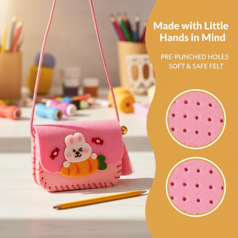 Children Felt Bag Making Kit D - đánh giá và giá Art Craft For Kindergarten