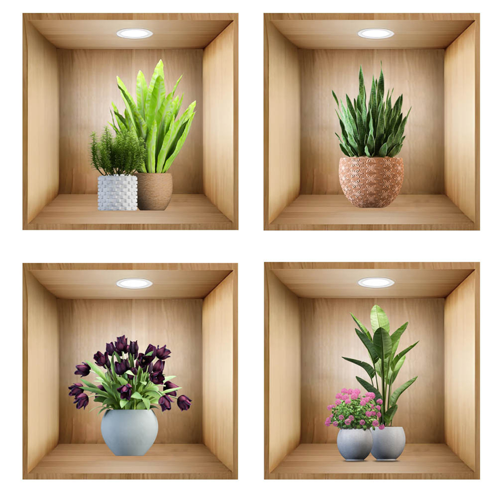 Indoor Plant Decor 3D Vinyl Ar - đánh giá và giá Art Craft Easy With Paper