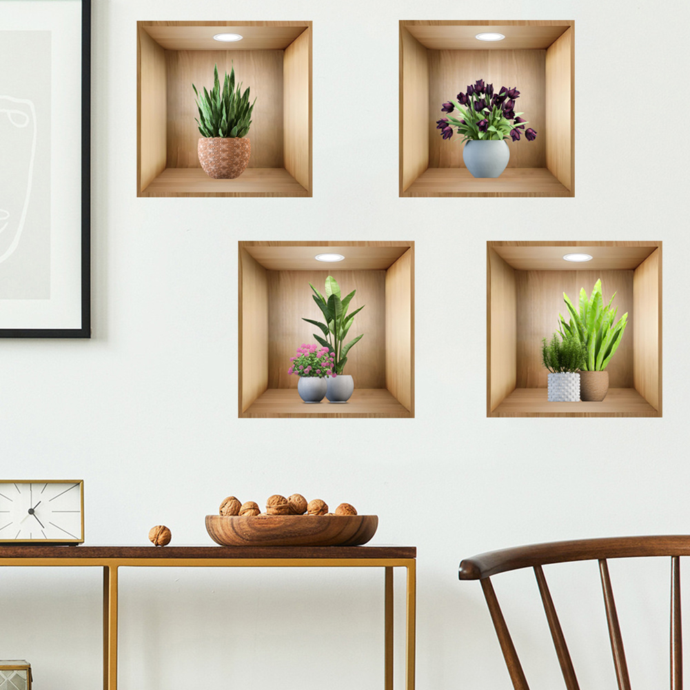 Indoor Plant Decor 3D Vinyl Ar - đánh giá và giá Art Craft Easy With Paper