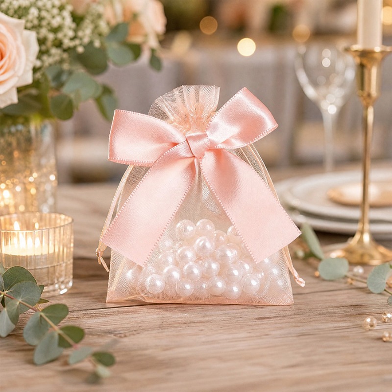 10/20pcs Pink Bow Gift Bags Tr - đánh giá và giá Art Craft Holiday
