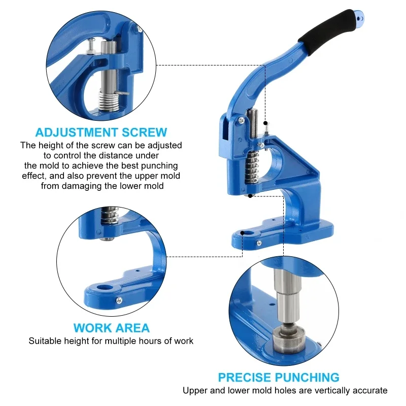 Grommet Eyelet Machine Hand Pr - đánh giá và giá Art Craft Description