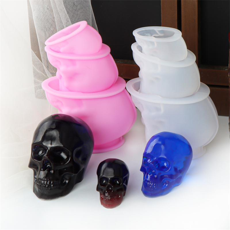 White and Pink Skull Candle Mo - đánh giá và giá Art Craft Holiday