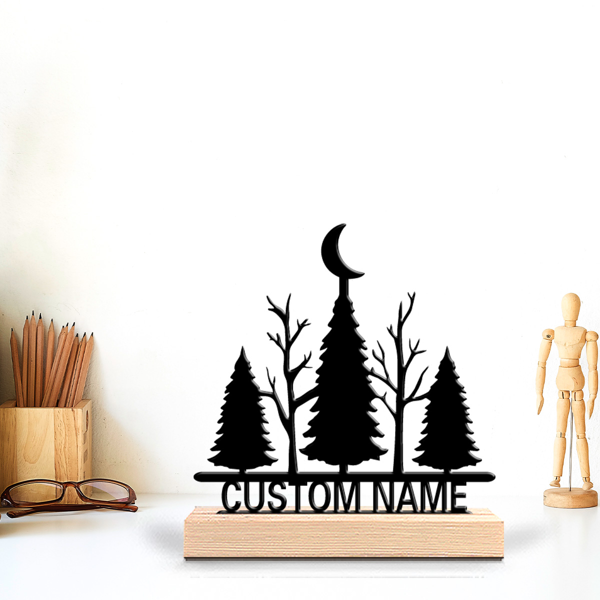 1pc Minimalist moon tree Custo - đánh giá và giá Art Y Craft