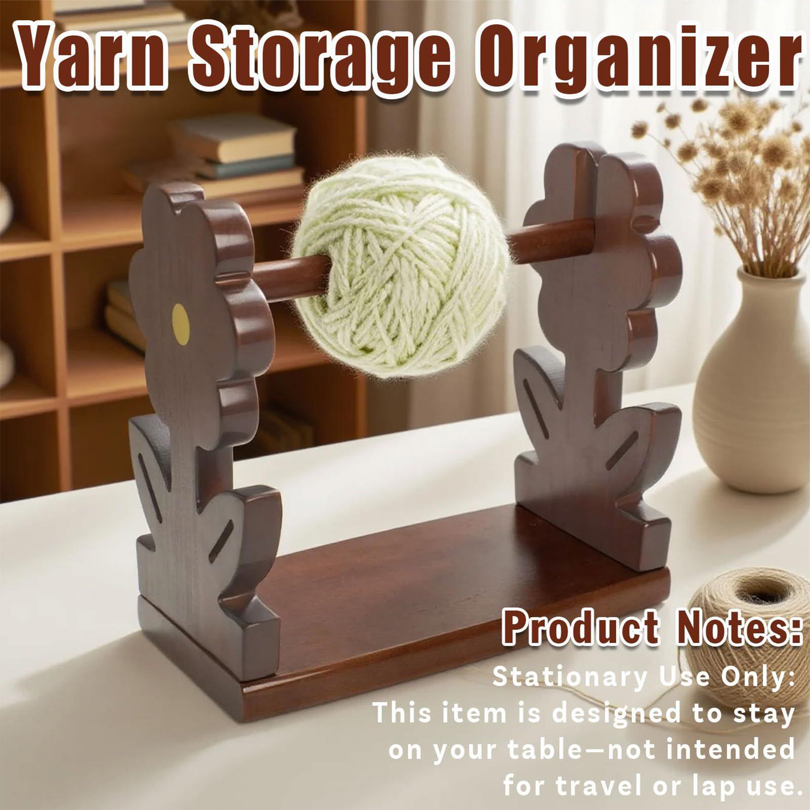 Crochet Yarn Holder Wooden Yar - đánh giá và giá Art Craft Yarn