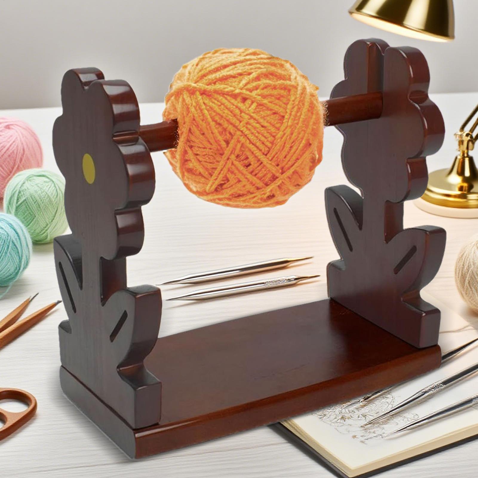 Crochet Yarn Holder Wooden Yar - đánh giá và giá Art Craft Yarn