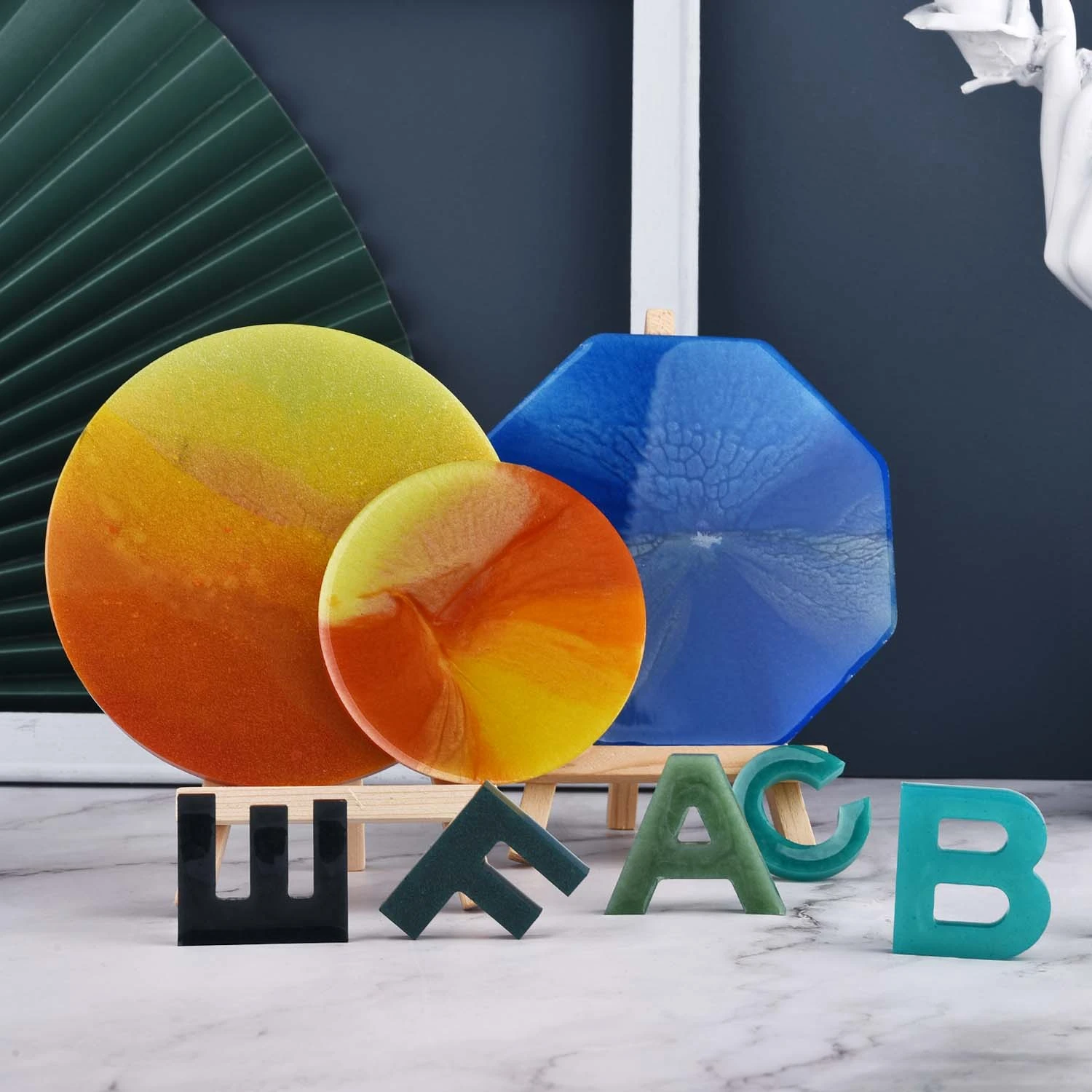 6 Colors/Set Pearlescent Powde - đánh giá và giá Resin Pigment Powder