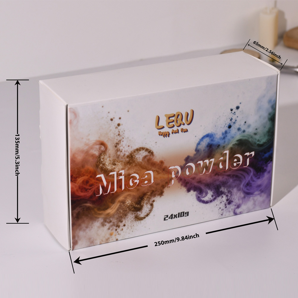 24-Color Chameleon Mica Powder - đánh giá và giá Resin Pigment Powder