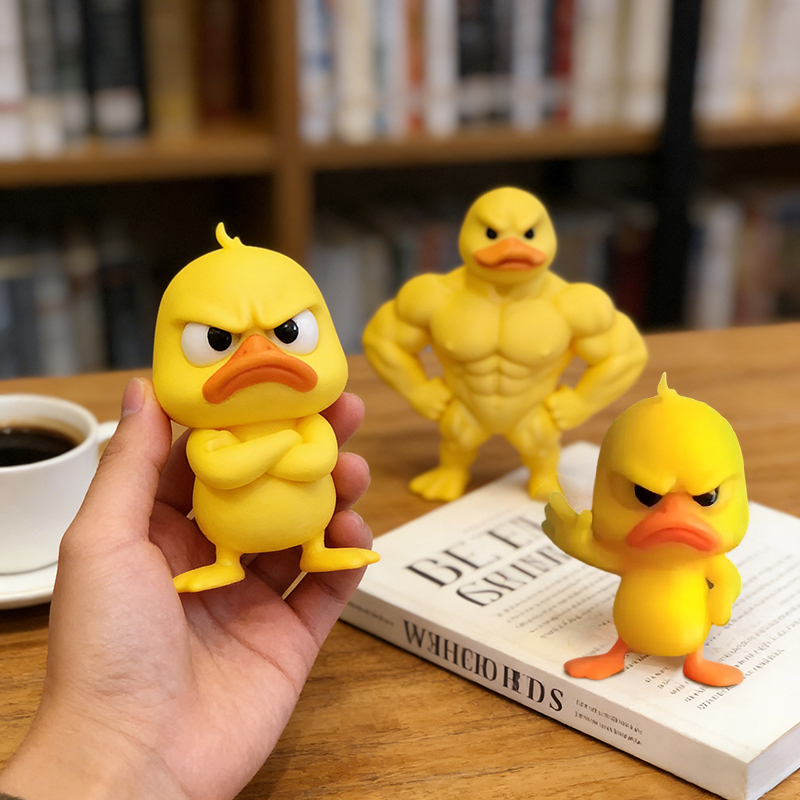 3/1Pcs Muscle/Angry Duck Statu - đánh giá và giá Art Craft Duck