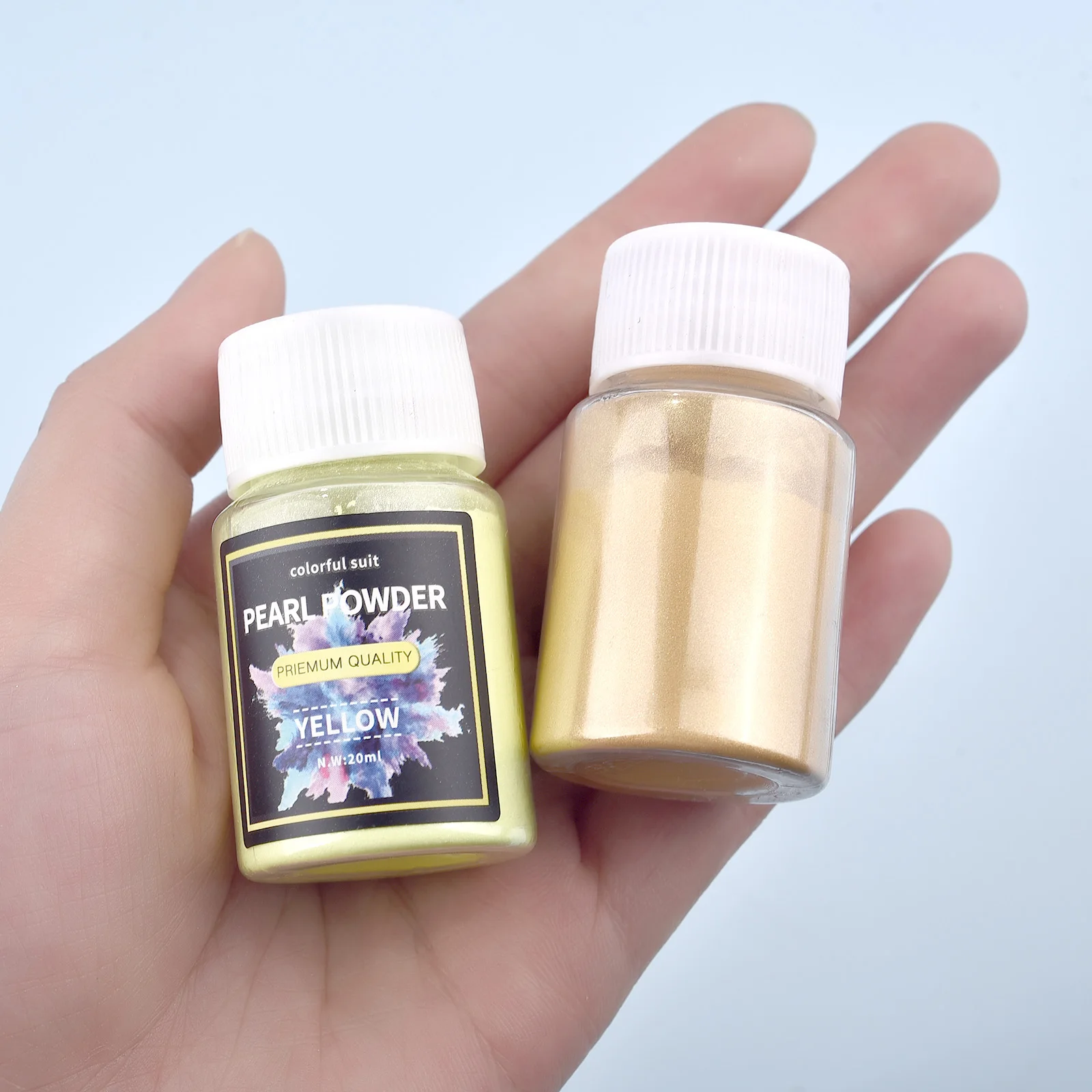 20ml Cosmetic Grade Pearlescen - đánh giá và giá Resin Pigment Powder