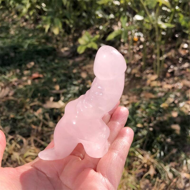 1PCS Natural Rose Quartz Carto - đánh giá và giá Art Craft Rose