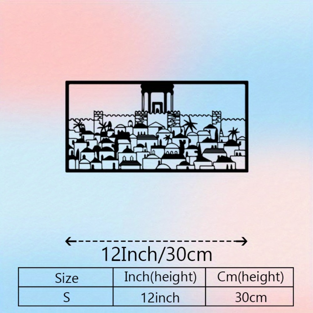 CIFBUY Metal Wall Art Jerusale - đánh giá và giá Art & Craft Voucher Code