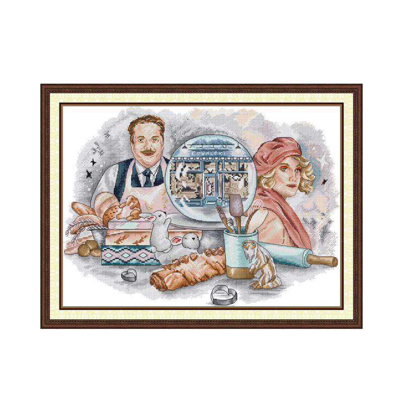 Bakeries Cross Stitch Kits Art - đánh giá và giá Art Craft Bakery