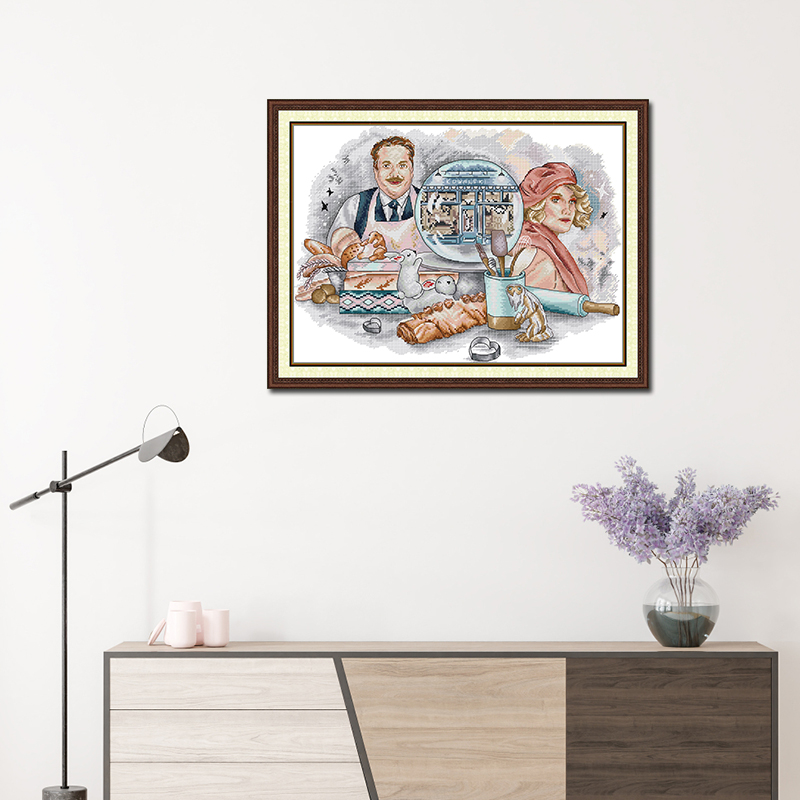 Bakeries Cross Stitch Kits Art - đánh giá và giá Art Craft Bakery
