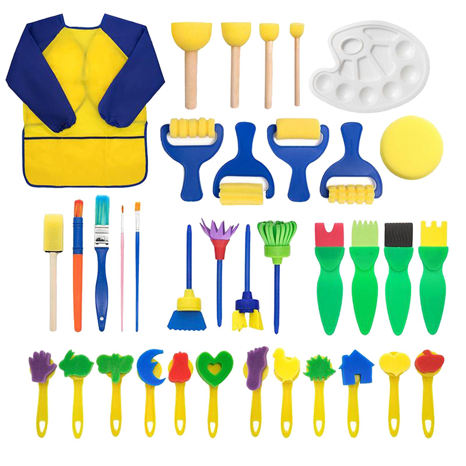 36pcs Sponge Paint Roller Brus - đánh giá và giá Art Craft For Kindergarten
