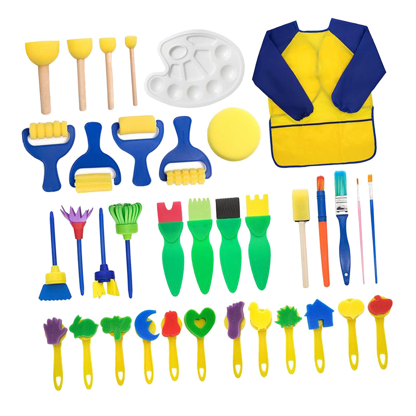 36pcs Sponge Paint Roller Brus - đánh giá và giá Art Craft For Kindergarten